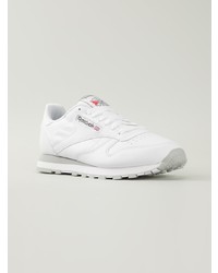 weiße Leder niedrige Sneakers von Reebok