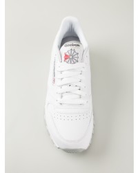 weiße Leder niedrige Sneakers von Reebok