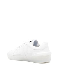 weiße Leder niedrige Sneakers von Lanvin