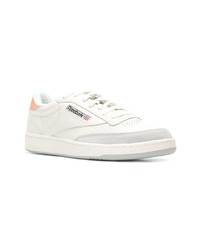 weiße Leder niedrige Sneakers von Reebok