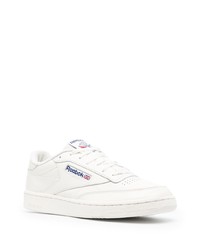 weiße Leder niedrige Sneakers von Reebok