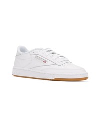 weiße Leder niedrige Sneakers von Reebok