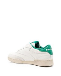 weiße Leder niedrige Sneakers von Reebok