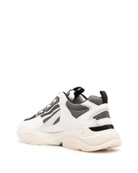 weiße Leder niedrige Sneakers von Amiri