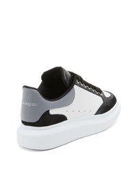 weiße Leder niedrige Sneakers von Alexander McQueen