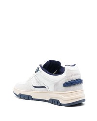 weiße Leder niedrige Sneakers von MSGM