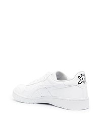 weiße Leder niedrige Sneakers von Comme Des Garcons SHIRT