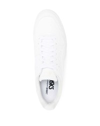 weiße Leder niedrige Sneakers von Comme Des Garcons SHIRT