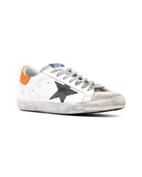 weiße Leder niedrige Sneakers von Golden Goose Deluxe Brand