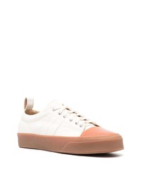 weiße Leder niedrige Sneakers von Eleventy