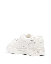 weiße Leder niedrige Sneakers von Puma