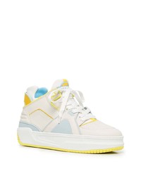 weiße Leder niedrige Sneakers von Just Don