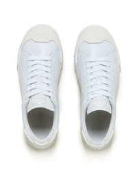 weiße Leder niedrige Sneakers von Marni