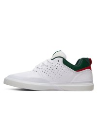 weiße Leder niedrige Sneakers von DC Shoes