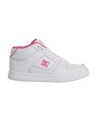 weiße Leder niedrige Sneakers von DC Shoes