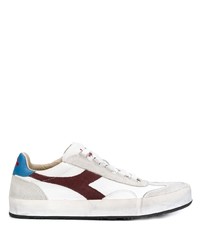 weiße Leder niedrige Sneakers von Diadora