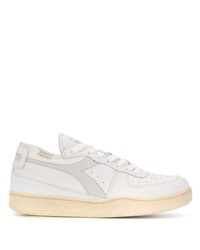 weiße Leder niedrige Sneakers von Diadora