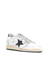 weiße Leder niedrige Sneakers von Golden Goose