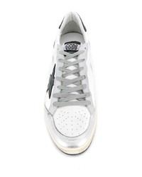 weiße Leder niedrige Sneakers von Golden Goose