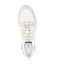 weiße Leder niedrige Sneakers von Premiata