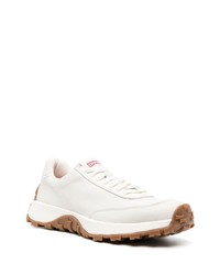 weiße Leder niedrige Sneakers von Camper