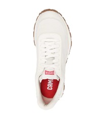 weiße Leder niedrige Sneakers von Camper