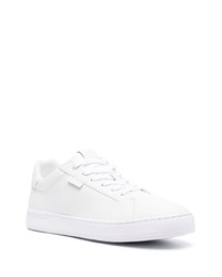 weiße Leder niedrige Sneakers von Coach