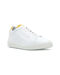 weiße Leder niedrige Sneakers von Le Coq Sportif