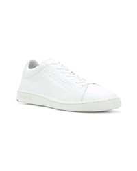 weiße Leder niedrige Sneakers von Le Coq Sportif