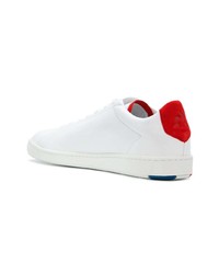 weiße Leder niedrige Sneakers von Le Coq Sportif