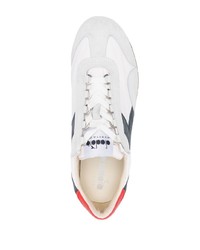 weiße Leder niedrige Sneakers von Diadora