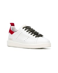 weiße Leder niedrige Sneakers von Golden Goose Deluxe Brand