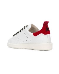 weiße Leder niedrige Sneakers von Golden Goose Deluxe Brand