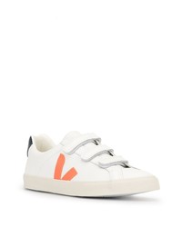 weiße Leder niedrige Sneakers von Veja