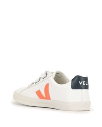 weiße Leder niedrige Sneakers von Veja