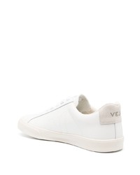 weiße Leder niedrige Sneakers von Veja