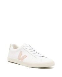 weiße Leder niedrige Sneakers von Veja