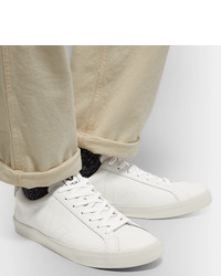 weiße Leder niedrige Sneakers von Veja