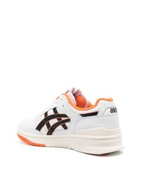 weiße Leder niedrige Sneakers von Asics