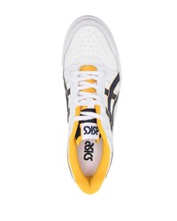 weiße Leder niedrige Sneakers von Asics