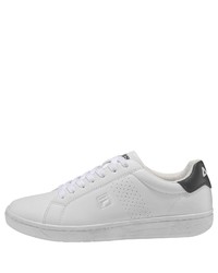 weiße Leder niedrige Sneakers von Fila