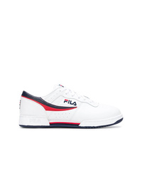 weiße Leder niedrige Sneakers von Fila