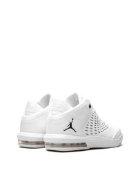 weiße Leder niedrige Sneakers von Jordan