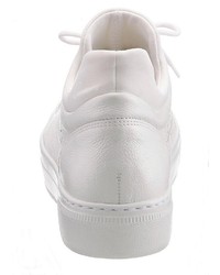 weiße Leder niedrige Sneakers von Gabor