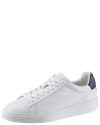 weiße Leder niedrige Sneakers von Gant Footwear