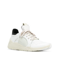 weiße Leder niedrige Sneakers von McQ Alexander McQueen