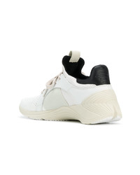 weiße Leder niedrige Sneakers von McQ Alexander McQueen