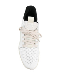 weiße Leder niedrige Sneakers von McQ Alexander McQueen