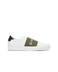 weiße Leder niedrige Sneakers von Givenchy
