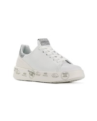 weiße Leder niedrige Sneakers von Premiata